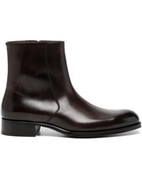 Tom Ford - Edgar Leather Ankle Boots - Lyst