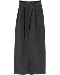 Barena - Plooibroek Met Touw Ceintuur - Lyst