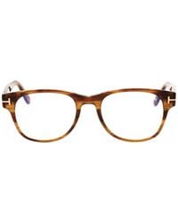 Tom Ford - Brille Mit Ovalem Gestell - Lyst