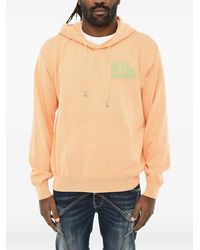 DSquared² - Embroidered-Logo Hoodie - Lyst