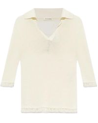 By Malene Birger - Top Met V-Hals - Lyst