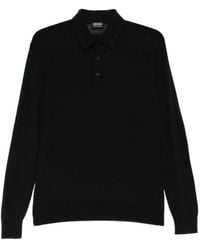 ZEGNA - Polo À Manches Longues - Lyst