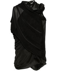 Junya Watanabe - Top asimétrico - Lyst