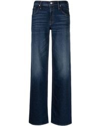 Mother - `The Down Low Spinner Heel` Wide Leg Jeans - Lyst