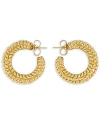 Paola Sighinolfi - Gabby Textured Hoop Earrings - Lyst