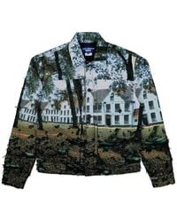Junya Watanabe - Button-Fastening Landscape-Motif Shirt Jacket - Lyst