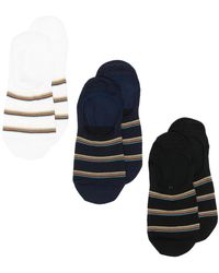 Paul Smith - Set Di 3 Paia Di Calzini A Righe - Lyst