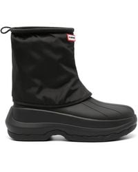 KENZO - X Hunter Logo-Patch Boots - Lyst