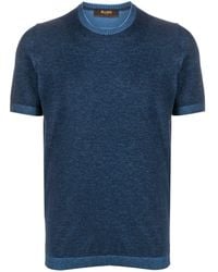 Moorer - Jude-vcr Cotton T-shirt - Lyst