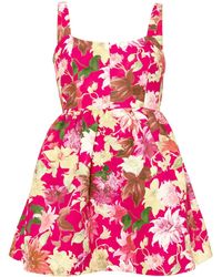 Sachin & Babi - Cora Floral-print Mini Dress - Lyst