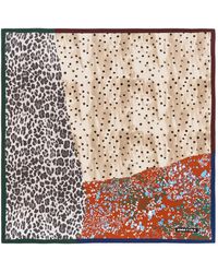 Bimba Y Lola - Animal-Pattern Scarf - Lyst