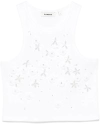 Sandro - スパンコール タンクトップ - Lyst