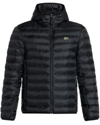 Lacoste - Water-Repellent Padded Jacket - Lyst