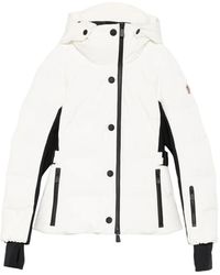 Moncler - Chaqueta Con Cinturón Y Capucha - Lyst
