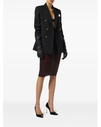 Elisabetta Franchi - シャーリング ペンシルスカート - Lyst