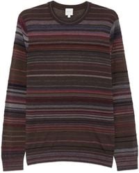 Paul Smith - Pull En Mérinos À Rayures - Lyst