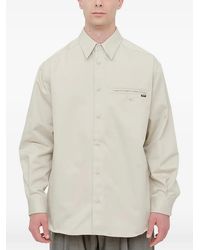 MM6 by Maison Margiela - Pocket Long-Sleeve Shirt - Lyst