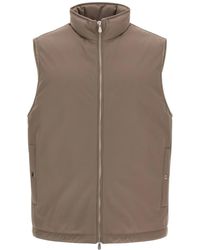 Brunello Cucinelli - ハイネック キルティングベスト - Lyst