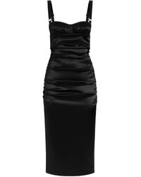 Dolce & Gabbana - Midi Dress - Lyst
