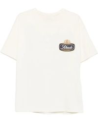 Rhude - Safari Crest Short-Sleeve T-Shirt - Lyst