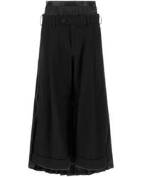 Junya Watanabe - Hybrid-Design Pleated Trousers - Lyst