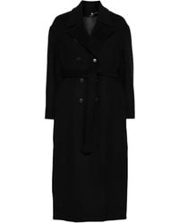Isabel Benenato - ベルテッド ダブルコート - Lyst