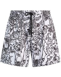 Philipp Plein - Short À Taille Élastique - Lyst