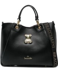 Braccialini - Teddy-appliqué Tote Bag - Lyst