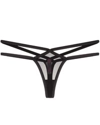 Agent Provocateur - Joan Double-strap Thong - Lyst