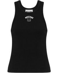 Moschino - Classic Top With Minimalist Design - Lyst