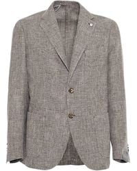 Luigi Bianchi - Three-Button Blazer - Lyst