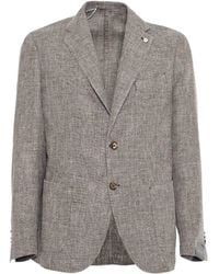 Luigi Bianchi - Three-Button Blazer - Lyst
