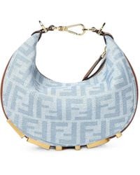 Fendi - Graphy Logo-Lettering Mini Bag - Lyst