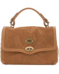 Zanellato - Borsa Tote Postina Mini Con Borchie - Lyst