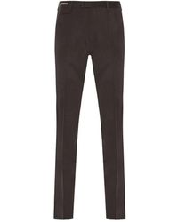 Corneliani - Flat-Front Trousers - Lyst