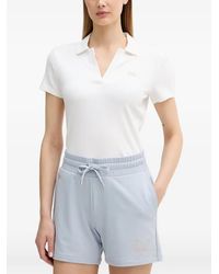 EA7 - Polo-Collar T-Shirt - Lyst