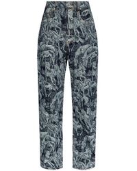 AllSaints - Blake All-Over Printed Jeans - Lyst
