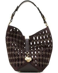 Lanvin - Borsa A Secchiello Con Borchie - Lyst