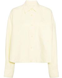 JNBY - Oversized Cotton-linen Shirt - Lyst