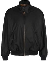 Baracuta - X Barbour Zip-Fastening Ribbed Jacket - Lyst