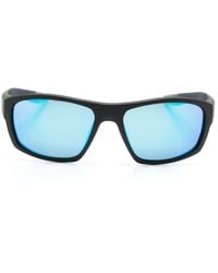 Nike - Brazen Boost M Rectangle-Frame Sunglasses - Lyst