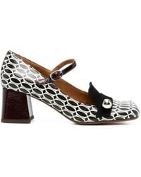 Chie Mihara - Sweka Pumps Mit Geometrischem Print - Lyst