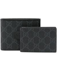 Gucci - Gg Canvas Bi-Fold Wallet - Lyst