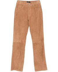 Arma - Suede Pocket Trousers - Lyst