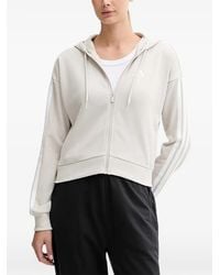 adidas - Essentials Logo-Detail Hoodie - Lyst