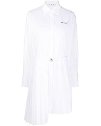 Off-White c/o Virgil Abloh - Shirt Dress - Lyst