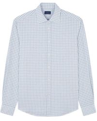 Paul & Shark - Gingham Cotton Shirt - Lyst