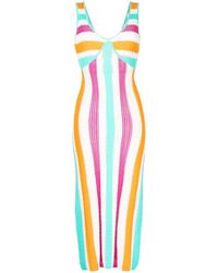 Solid & Striped - Gestreiftes The Aubrey Kleid - Lyst