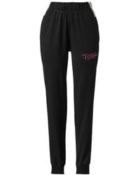 PUMA - Logo Track Pants - Lyst