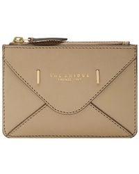 The Bridge - Envelope-Style Leather Card Holder - Lyst